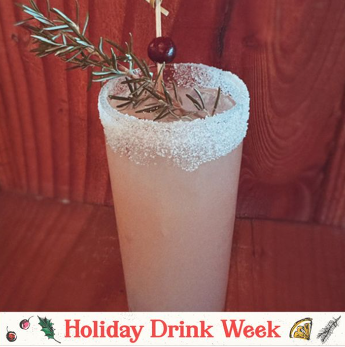 Check Out the GORGEOUS and Festive $7 Cocktails of the <em>Mercury</em>'s HOLIDAY DRINK WEEK (Happening Now!)
